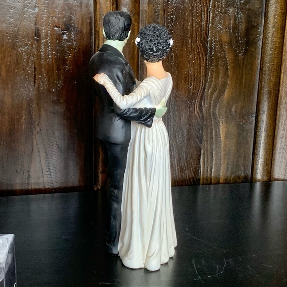 VHTF Frankenstein & Bride Dancing Figurine 14.5” - Picture 13 of 16